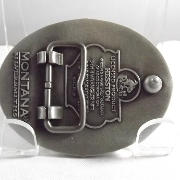 National Finals Rodeo Child's Buckle 2014 Hesston Commemorative Series Limited - Picture 5 of 9